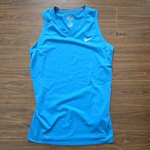 3 For 15 Nike Pro Combat Women's Bright Blue Tank Top